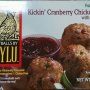 kickin cranberry chicken meatballs with jalapeno peppers