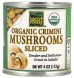 mushrooms white, pieces & stems, organic