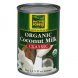 coconut milk organic, unsweetened, classic
