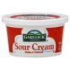 Garelick Farms sour cream grade a cultured Calories