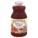 R.W. Knudsen Family tea & fruit juice beverage hibiscus cooler Calories
