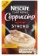 Nescafe cappuccino strong instant coffee with whitener and sugar Calories