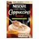 cappuccino unsweetened