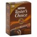 taster 's choice instant coffee beverage gourmet, hazelnut