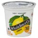 Whole Soy & Co. lemon soy yogurt Calories