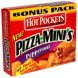 Hot Pockets pepperoni pizza minis Calories