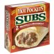 Hot Pockets subs stuffed sandwiches meatballs & mozzarella Calories