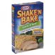 SHAKE N BAKE seasoned coating mix garlic & herb 2 pack Calories