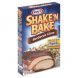 SHAKE N BAKE seasoned coating mix barbecue glaze 2 pack Calories