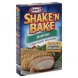SHAKE N BAKE seasoned coating mix italian 2 pack Calories