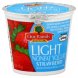yogurt nonfat, light, strawberry