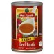broth beef, clear