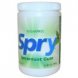 Spry sugar free spearmint gum Calories
