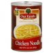 soup condensed, chicken noodle