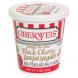 lowfat yogurt black cherry