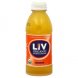 LIV Organic sports drink orange Calories