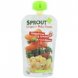 Sprouts minestrone with beans greens organic baby food Calories