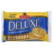 Our Family deluxe sandwich cookies golden, creme filled Calories