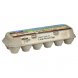 Private Selection organic eggs large, brown Calories