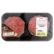 Private Selection beef ground, angus chuck patties, 80/20 Calories