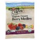Private Selection organic berry medley frozen Calories
