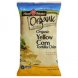 Private Selection organic tortilla chips organic, yellow corn Calories