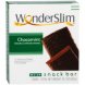 WonderSlim chocomint snack bars Calories
