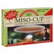 savory seaweed miso - cup