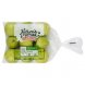 Natures Promise organic apples granny smith Calories