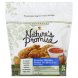 Natures Promise naturals breaded chicken breast strips, with rib meat Calories