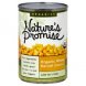 Natures Promise organics organic whole kernel corn Calories