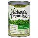 Natures Promise organics organic sweet peas Calories