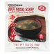 instant aka miso soup soybean paste soup (red)