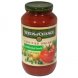 Seeds of Change certified organic spaghetti sauce traditional herb Calories