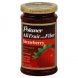 all fruit spreadable fruit with fiber, strawberry