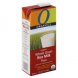 rice milk whole grain, organic, plain