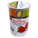 organic blended lowfat yogurt strawberry