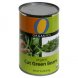 O Organics organic cut green beans Calories