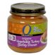 O Organics for baby organic vegetable turkey barley dinner Calories
