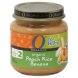 O Organics for baby organic peach rice banana Calories