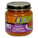 O Organics for baby organic vegetable beef dinner Calories