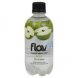 water lightly carbonated, fruit flavored, apple