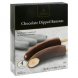 chocolate dipped bananas