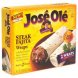 Jose Ole steak fajita wraps Calories