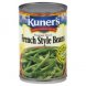 Kuners french style green beans Calories