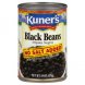 Kuners black beans no salt added Calories
