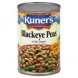 Kuners black eye with snaps peas Calories