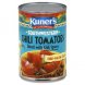 Kuners chili tomatoes southwestern, diced with chili spices Calories