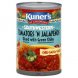 Kuners tomatoes 'n jalapenos southwestern, diced with green chiles Calories