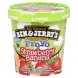 Ben & Jerrys froyo lowfat frozen yogurt strawberry banana Calories